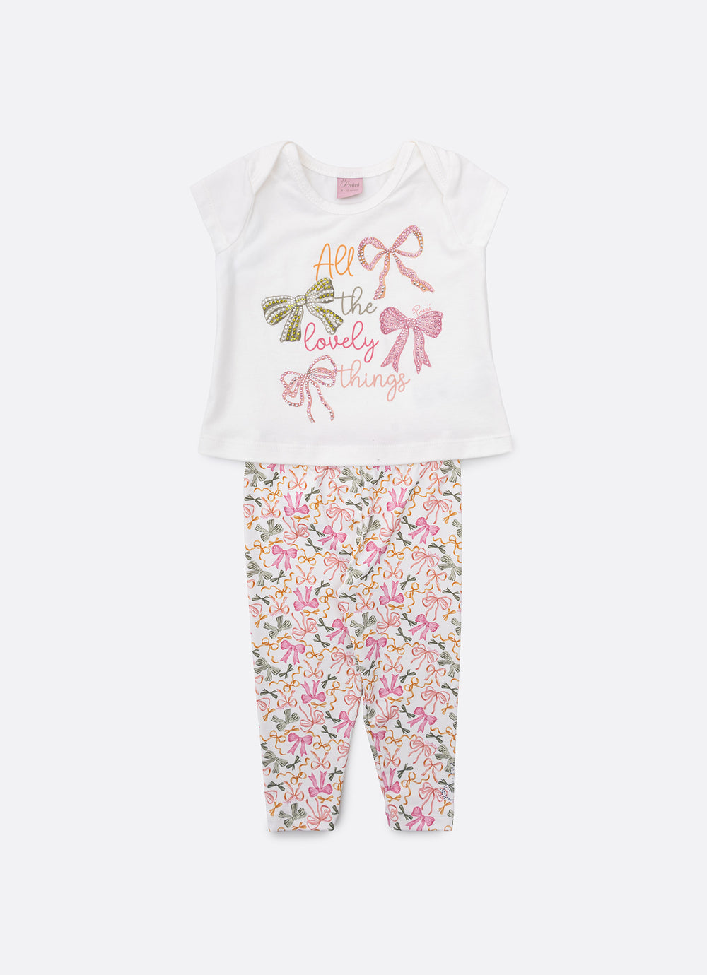 Conjunto Blusa Cotton e Legging Light Pmini