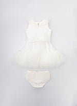 Vestido Frufru Tule com Calcinha Pmini