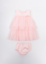 Vestido Babados Tule Com Calcinha Pmini