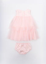 Vestido Babados Tule Com Calcinha Pmini