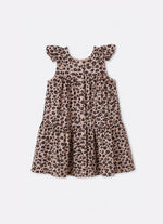 Vestido Algodão Oncinha Laços PMini