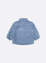 Camisa Jeans Fino Rendinhas Pmini