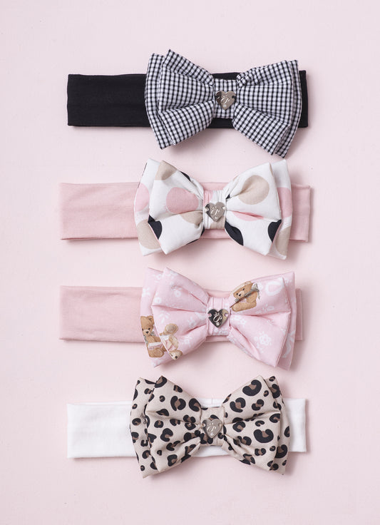 Faixa Cotton Laço Duplo Estampado Pmini