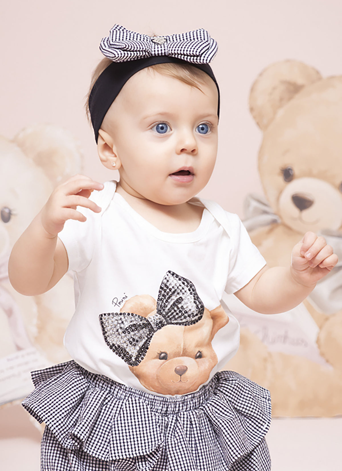Faixa Cotton Laço Duplo Estampado Pmini