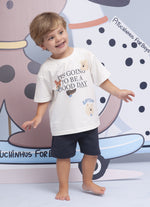 Camiseta Meia Malha Good Day For Boys