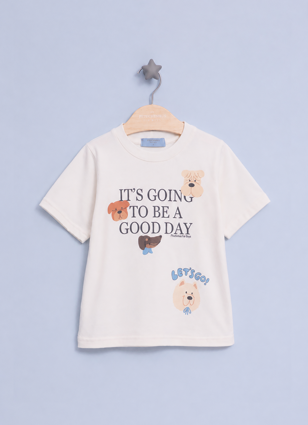 Camiseta Meia Malha Good Day For Boys