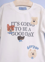 Camiseta Meia Malha Good Day For Boys