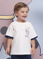 Camiseta Meia Malha Lets Go For Boys