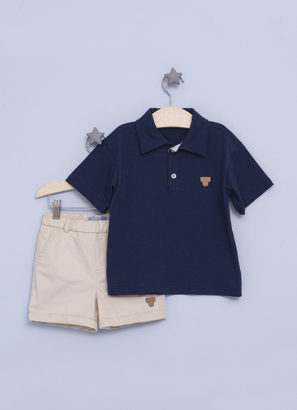 Camiseta Meia Malha Gola Polo For Boys
