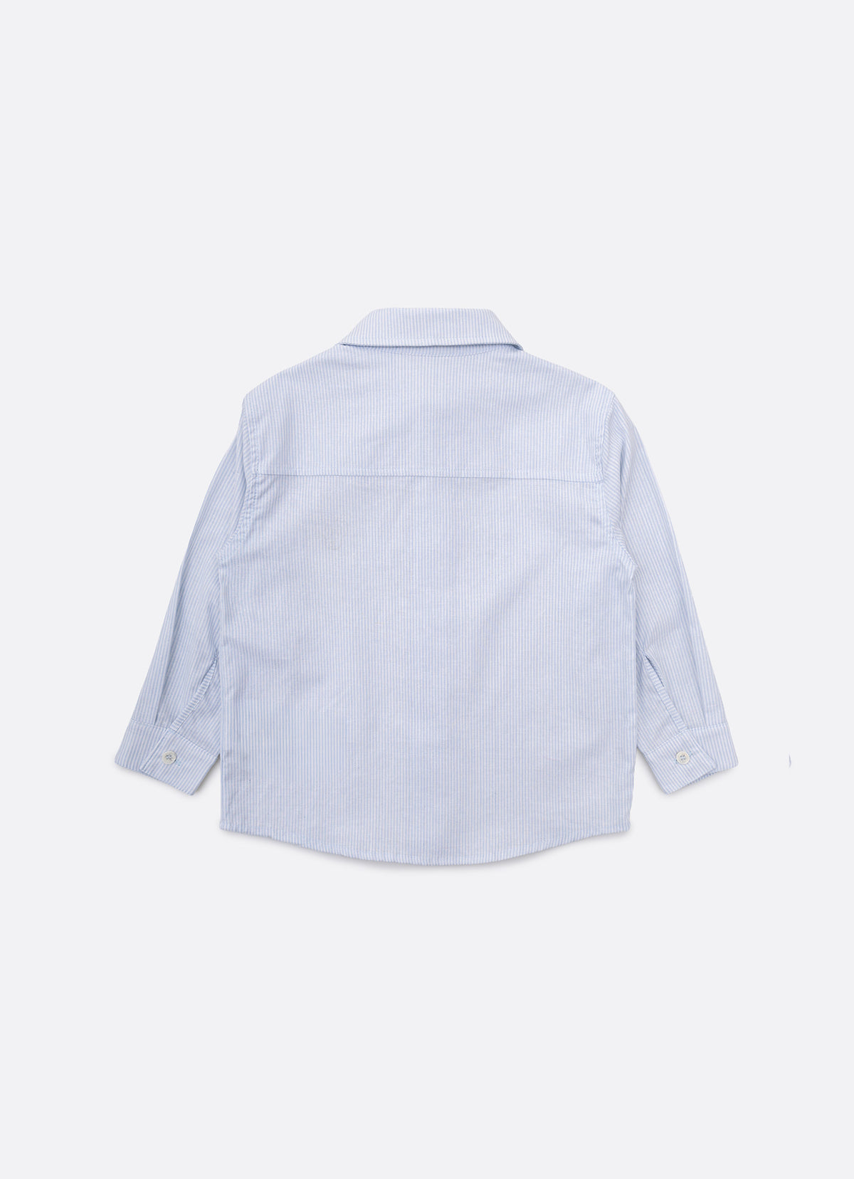 Camisa Algodão e Linho Listrado For Boys
