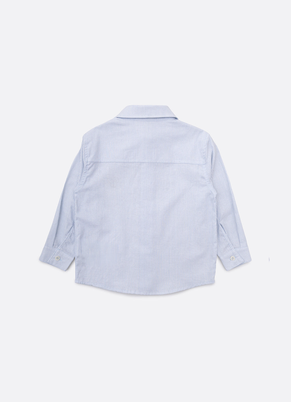 Camisa Algodão e Linho Listrado For Boys
