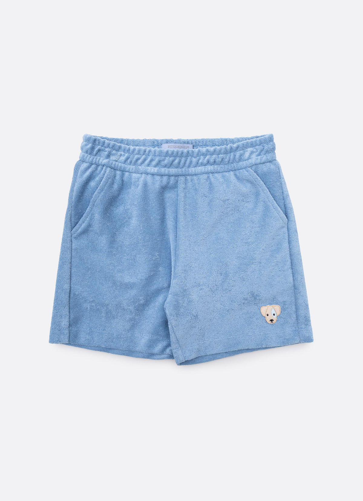 Bermuda Atoalhado Patche For Boys