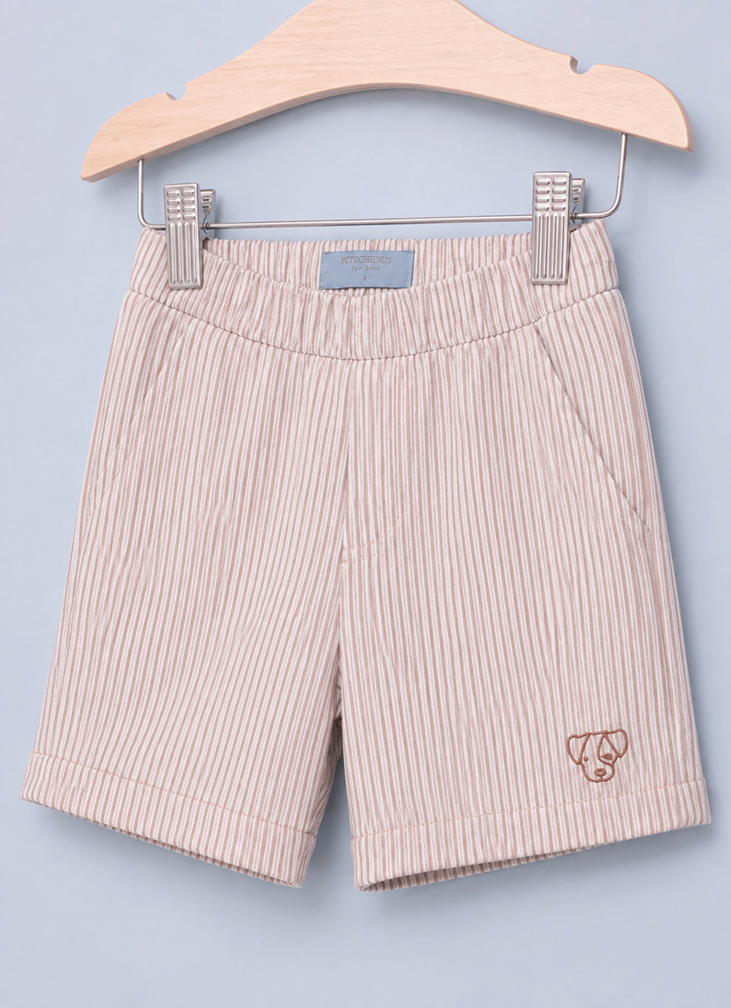 Bermuda Tricoline Listrada For Boys