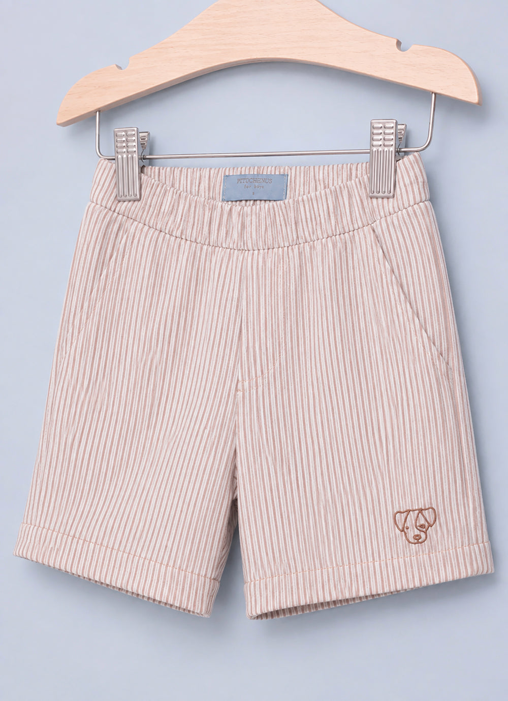 Bermuda Tricoline Listrada For Boys