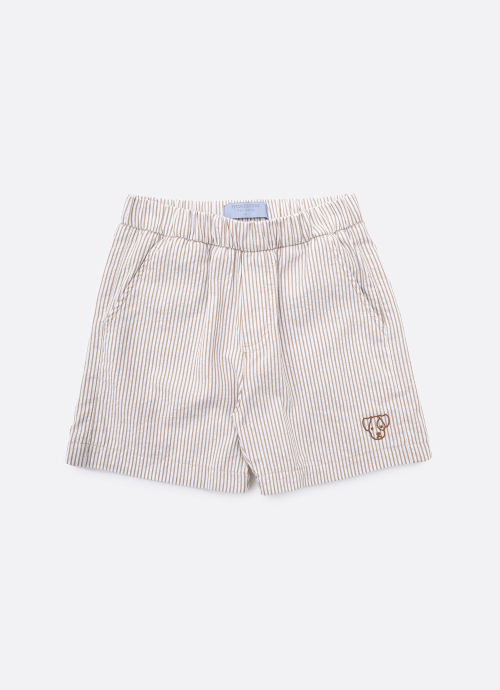 Bermuda Tricoline Listrada For Boys