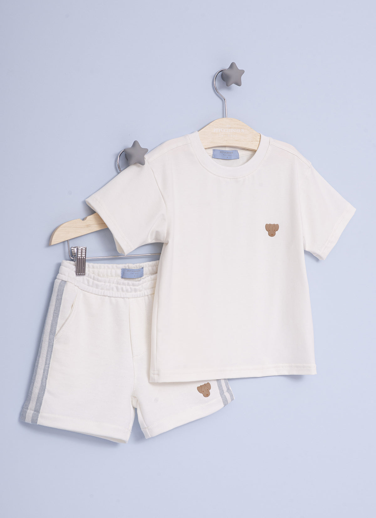 Bermuda Moletom Listra Lateral For Boys