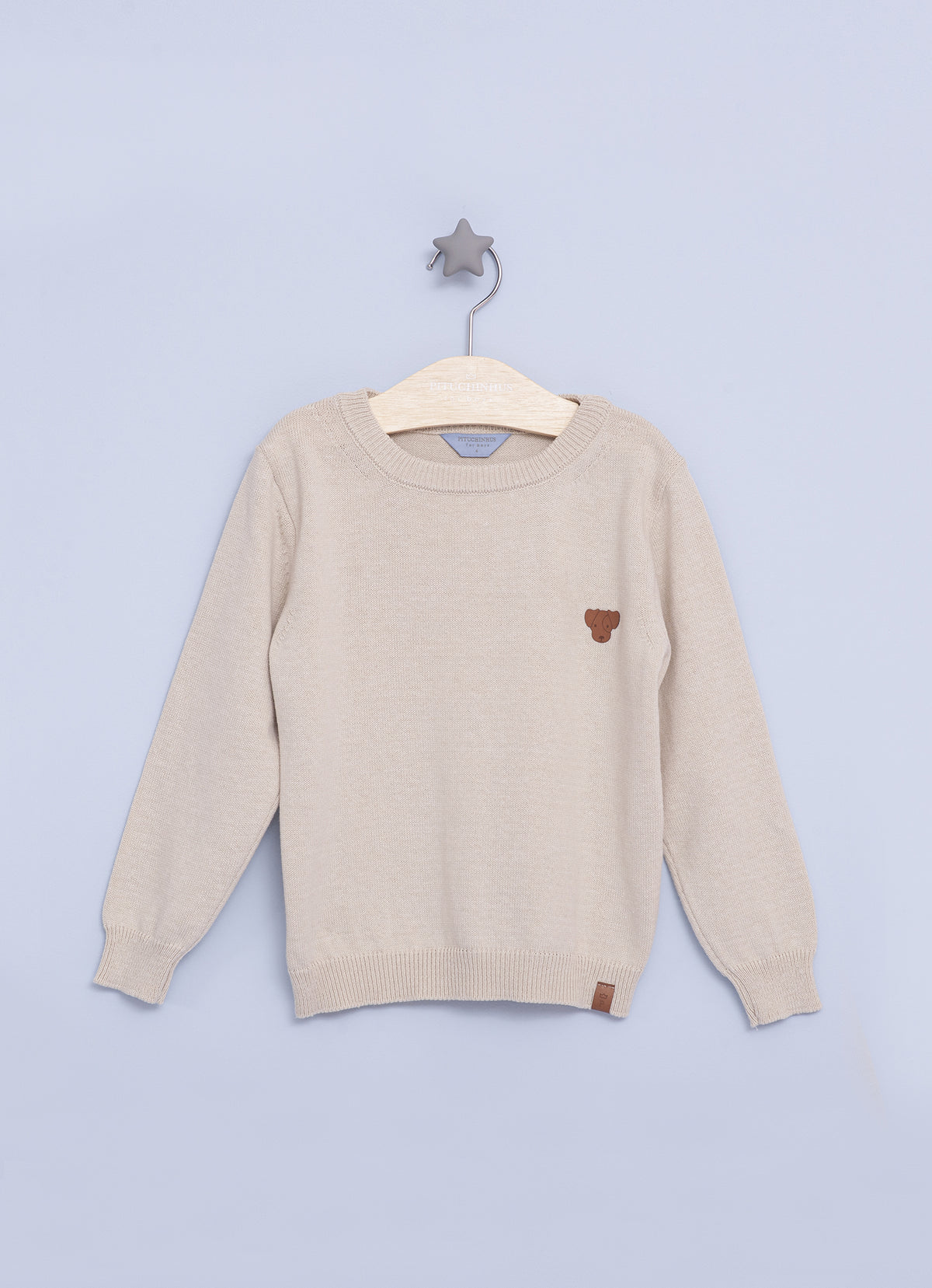 Blusa Tricot Patche For Boys