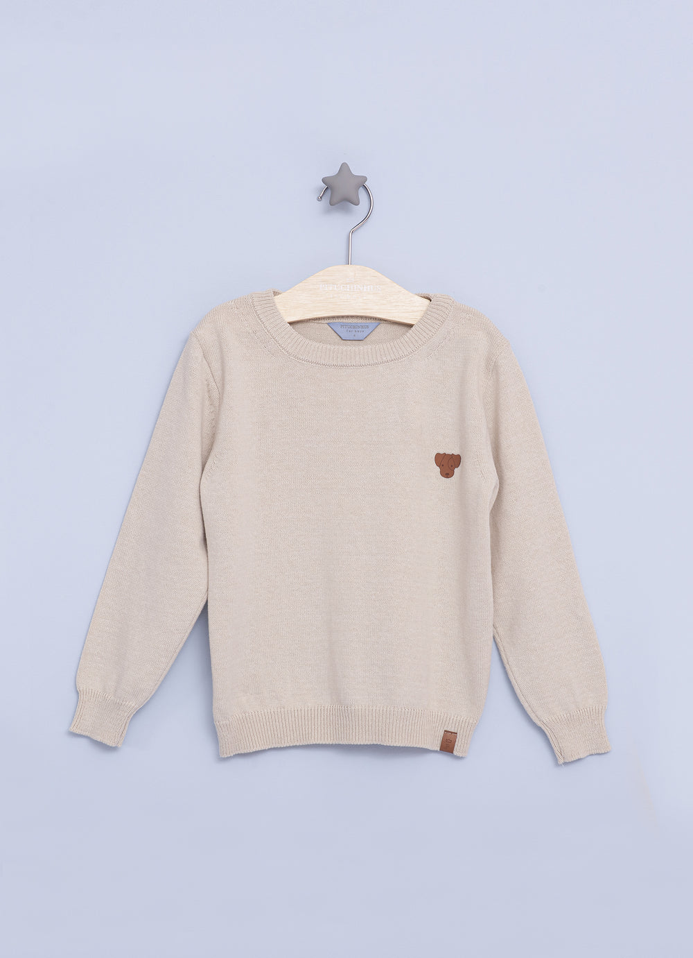 Blusa Tricot Patche For Boys