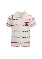 Camisa Tricot Ponto Rendado Resort