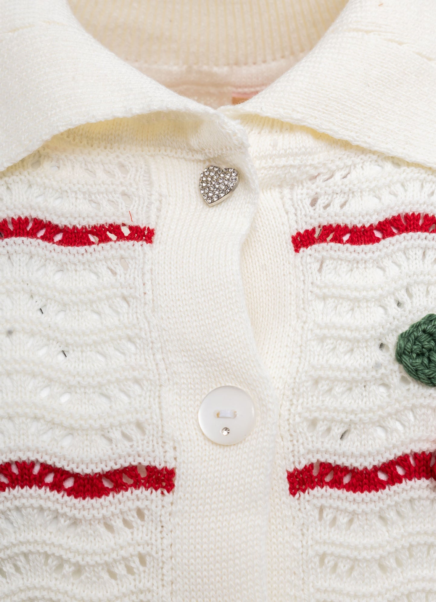 Camisa Tricot Ponto Rendado Resort