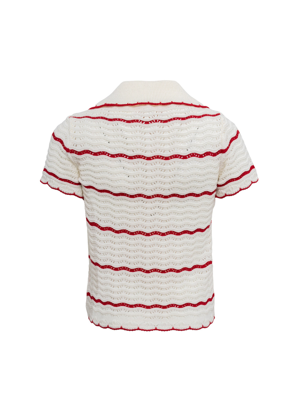 Camisa Tricot Ponto Rendado Resort