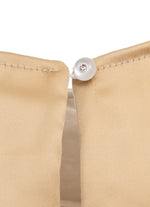 Vestido Festa Cetim Maxi Laços