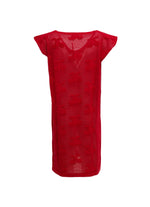 Vestido Tricot Renda Estampado