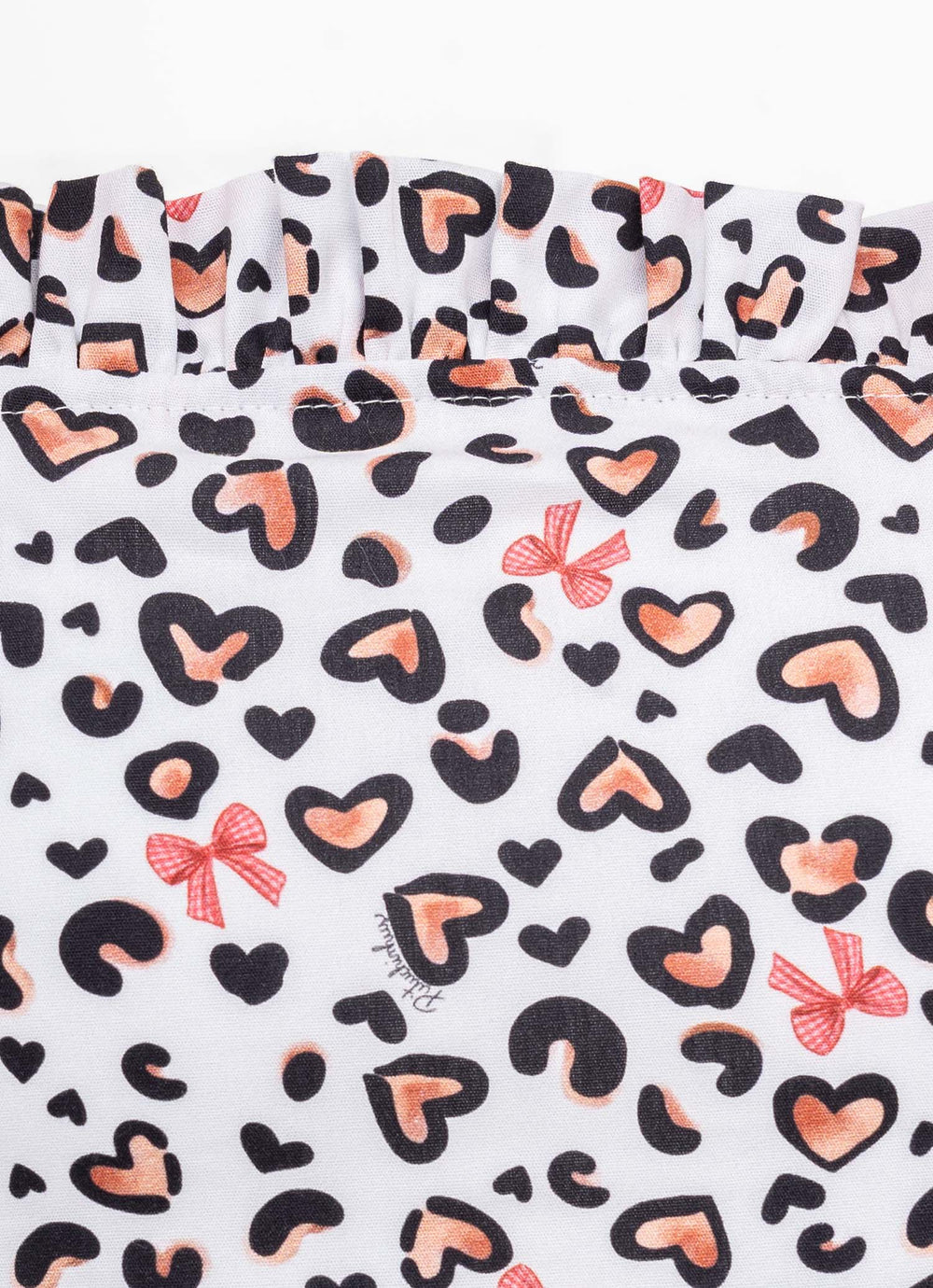 Vestido Algodão Animal Print Crochê Resort