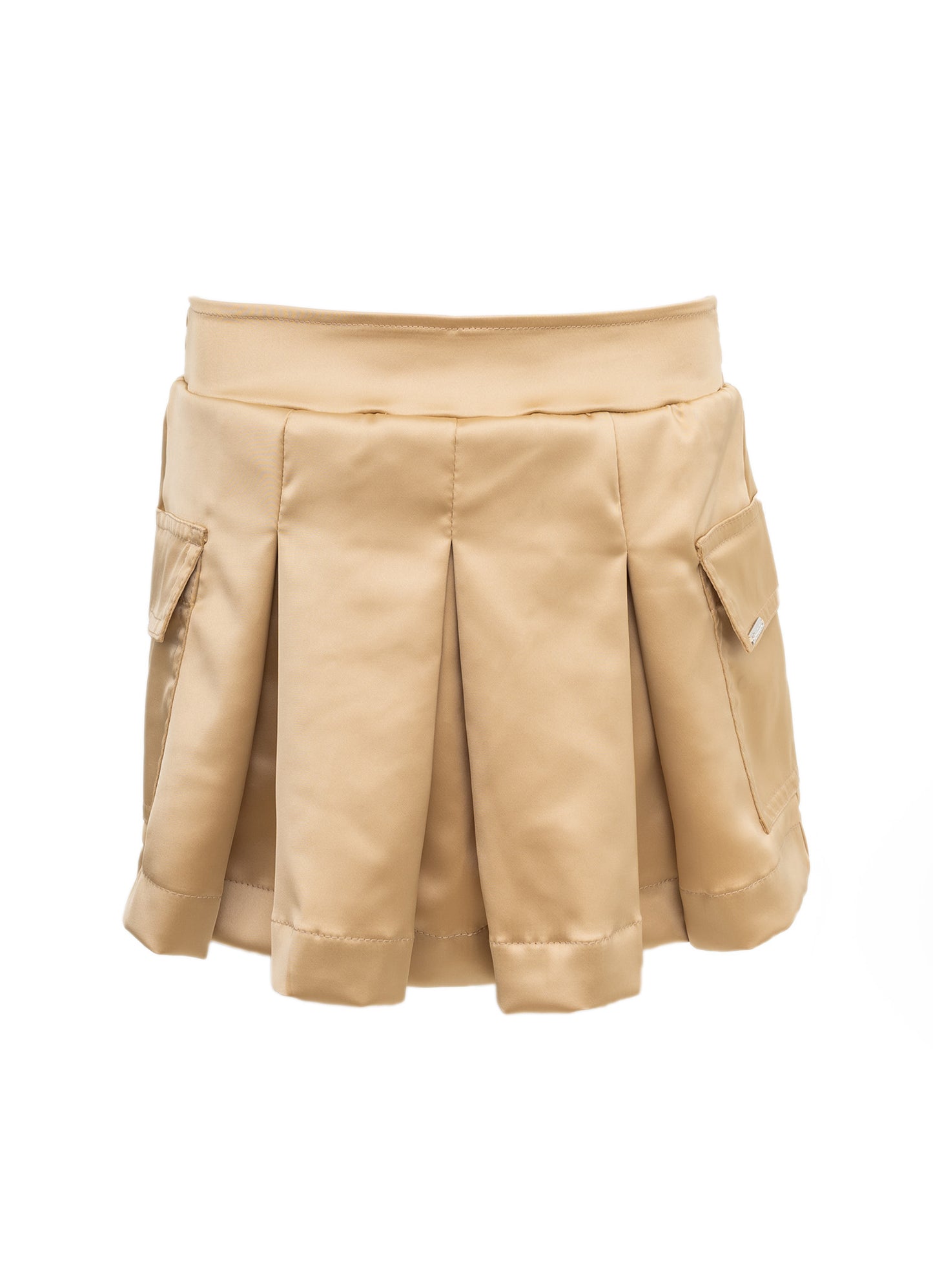 Conjunto Festa Blusa Cotton e Saia Short Cetim