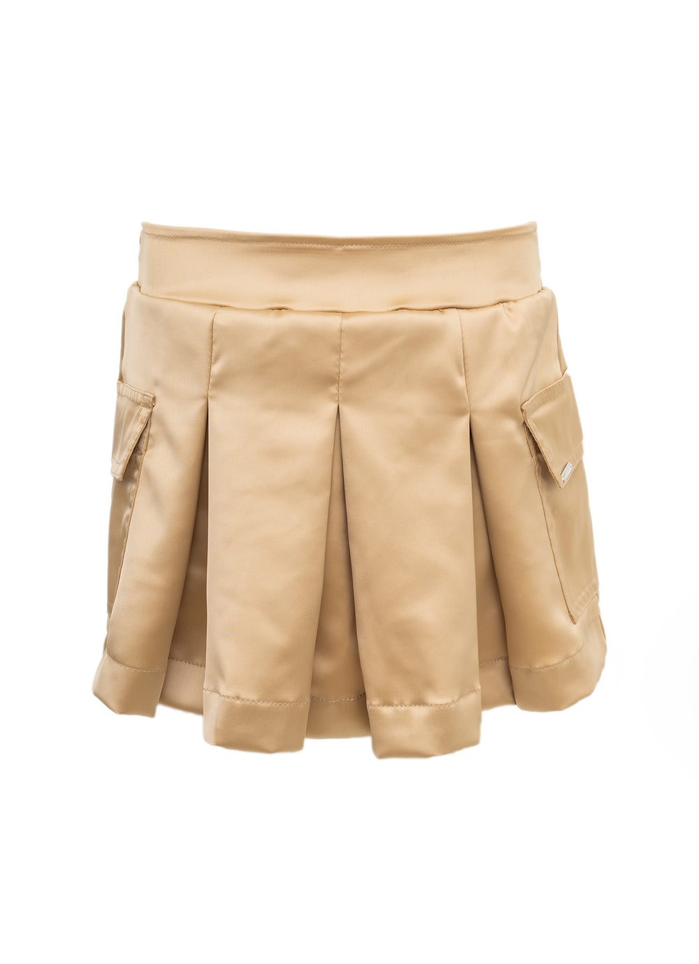 Conjunto Festa Blusa Cotton e Saia Short Cetim