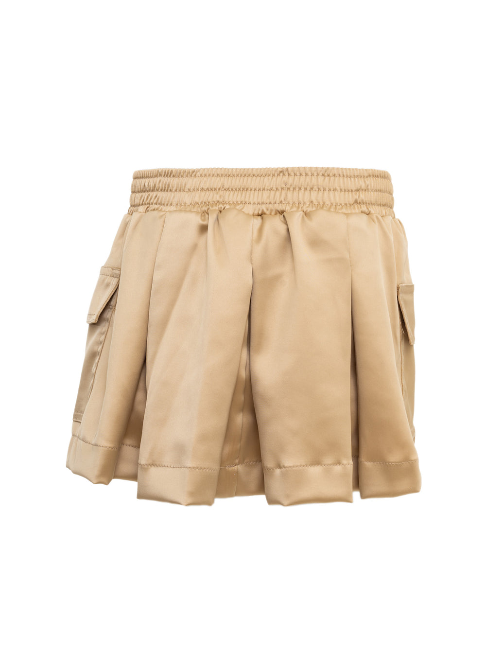 Conjunto Festa Blusa Cotton e Saia Short Cetim