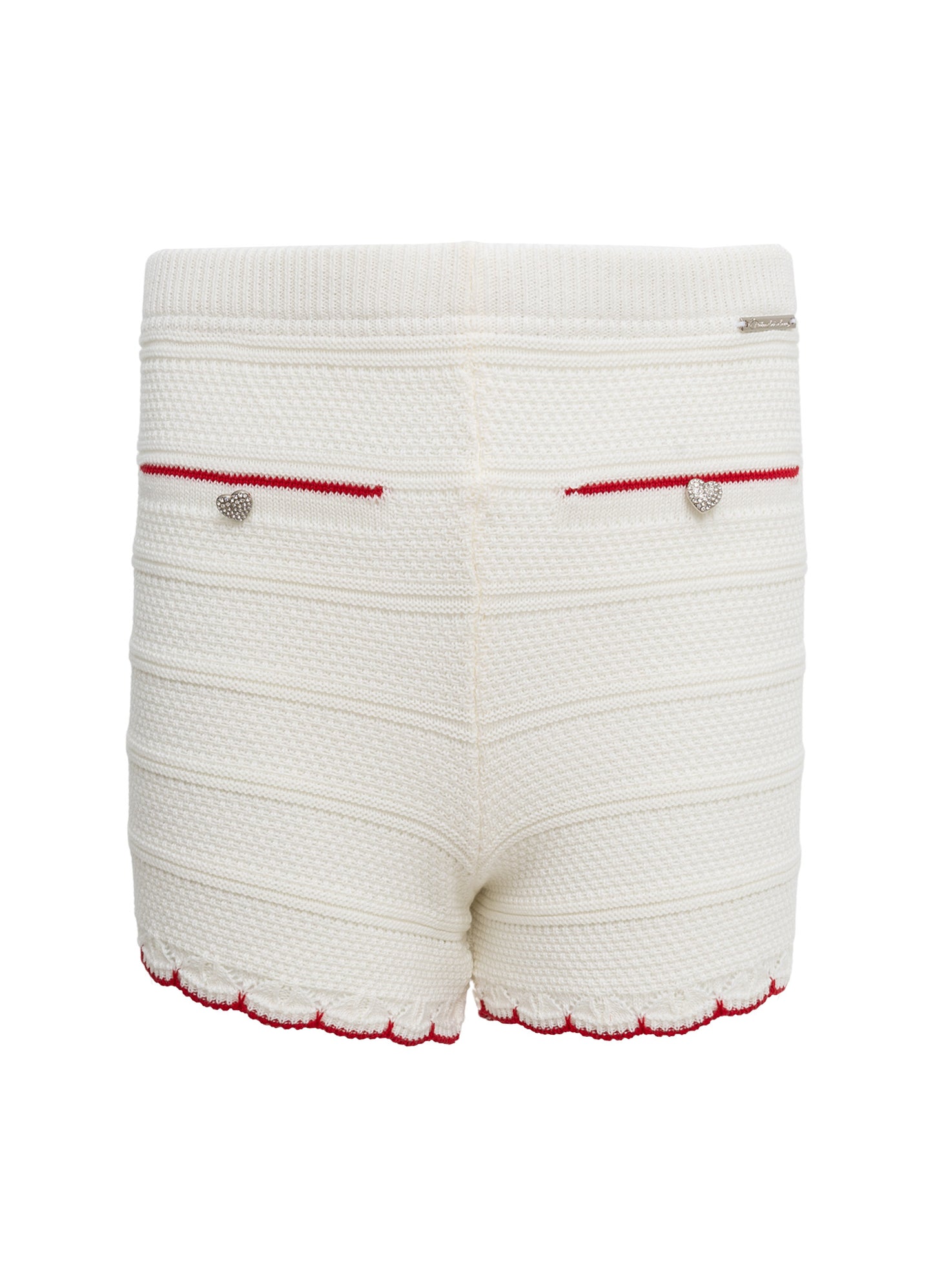 Short Tricot Ponto Rendado Resort