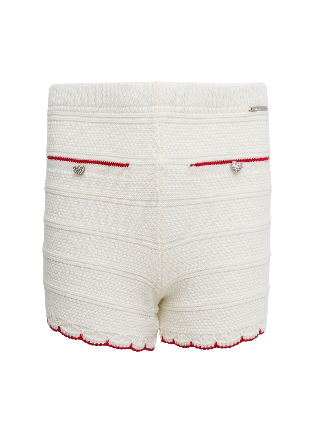 Short Tricot Ponto Rendado Resort