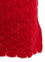 Saia Short Tricot Ponto Rendado Resort