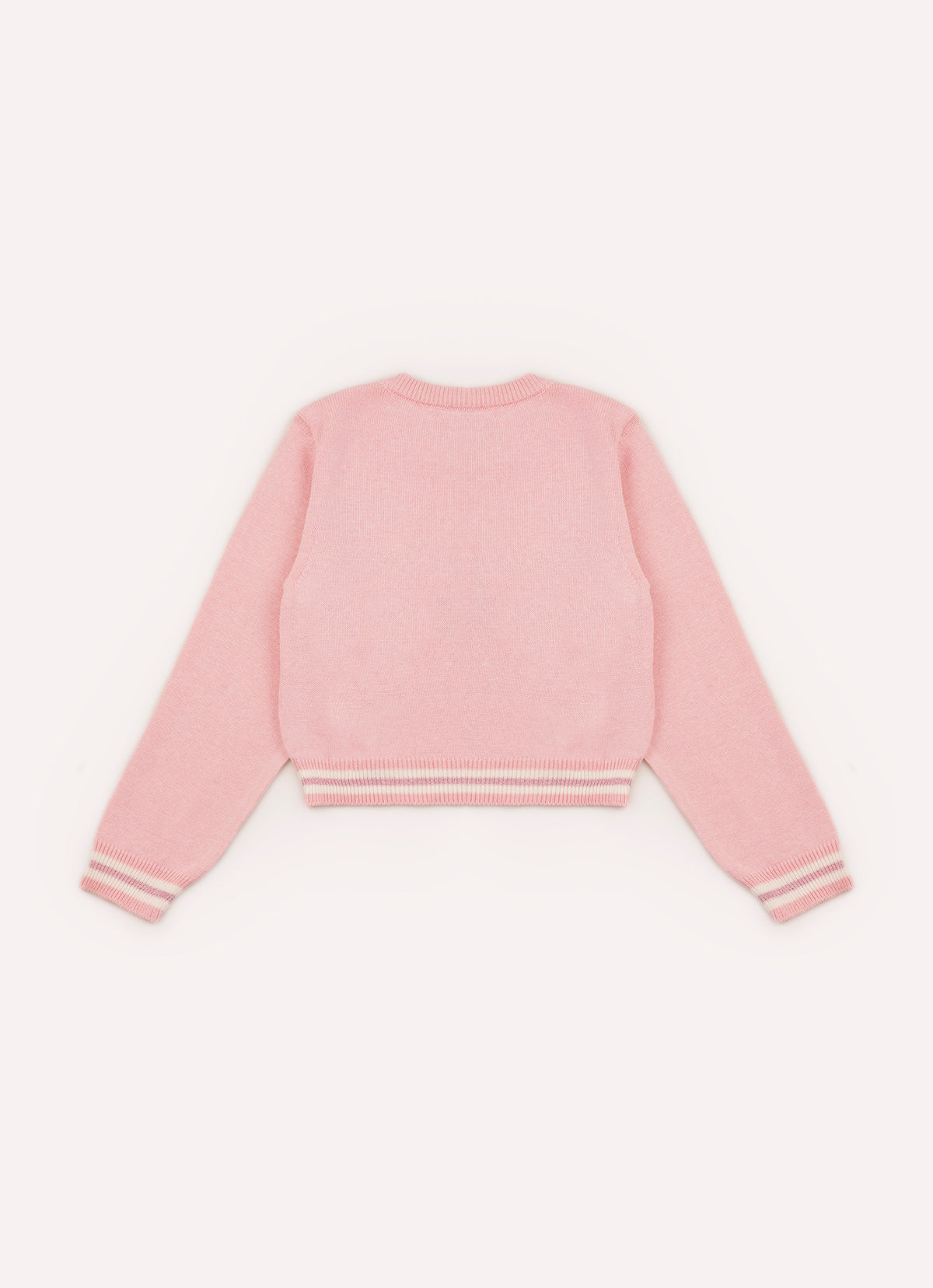 Blusa Tricot Cropped Barbie Shine