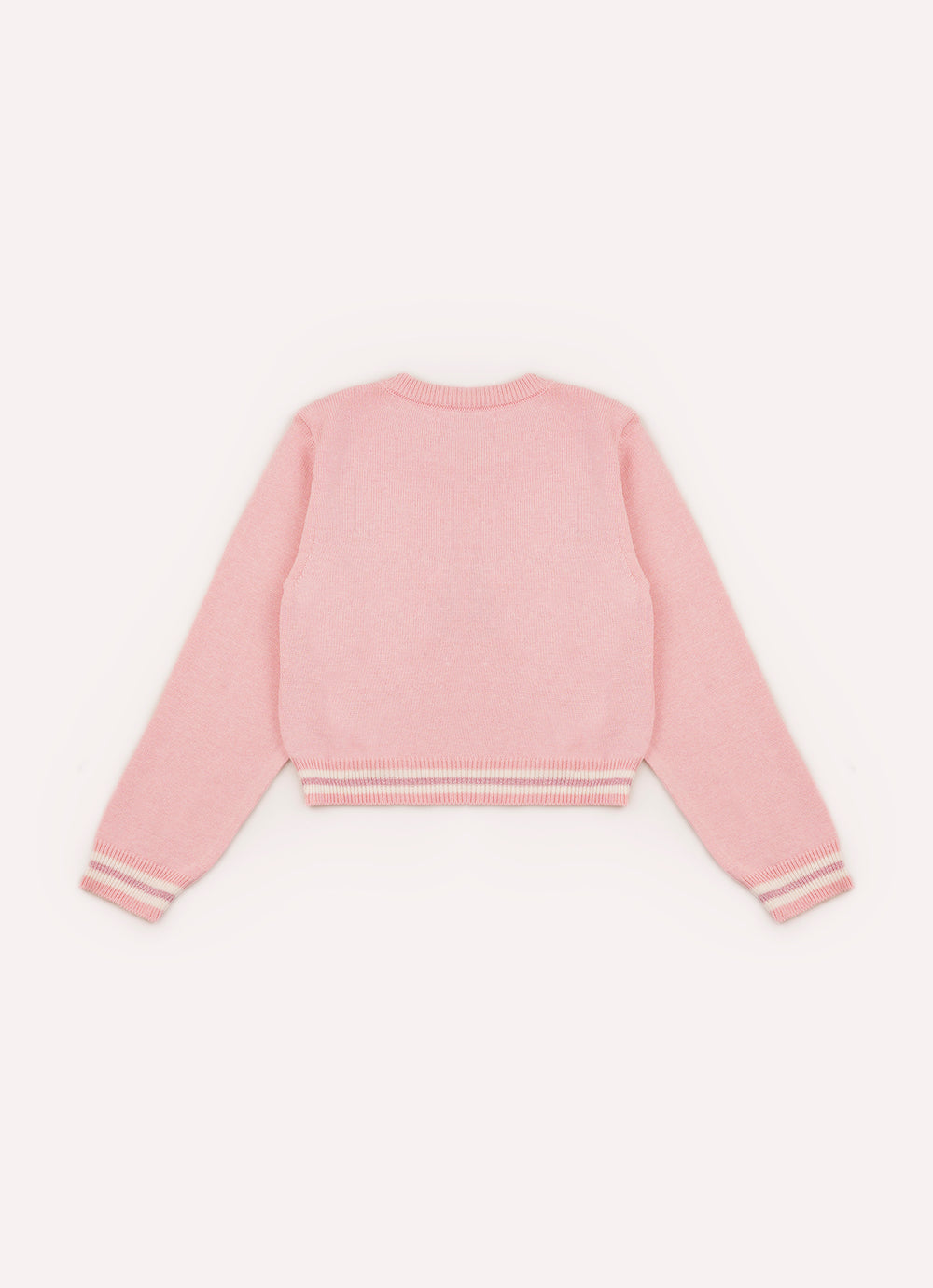 Blusa Tricot Cropped Barbie Shine