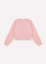 Blusa Tricot Cropped Barbie Shine