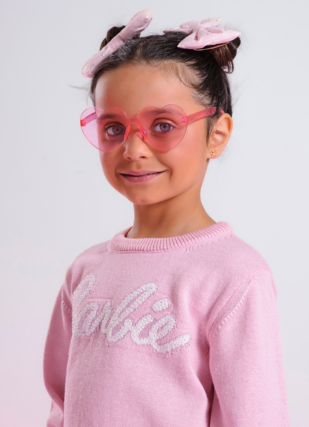 Blusa Tricot Cropped Barbie Shine