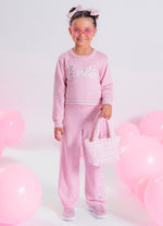 Blusa Tricot Cropped Barbie Shine