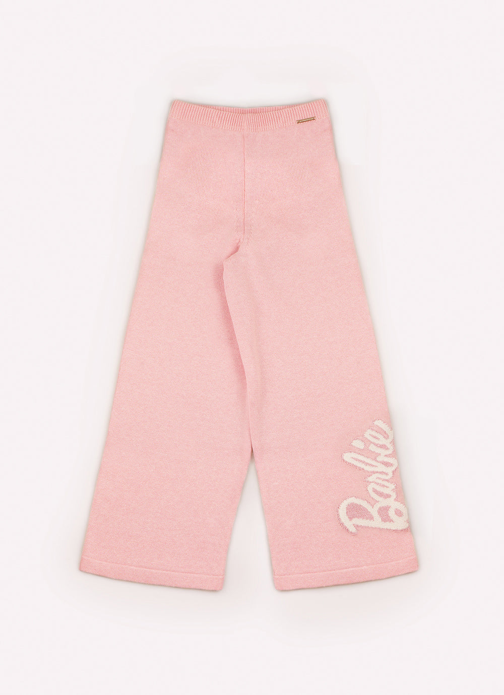 Calça Tricot Reta Barbie Shine