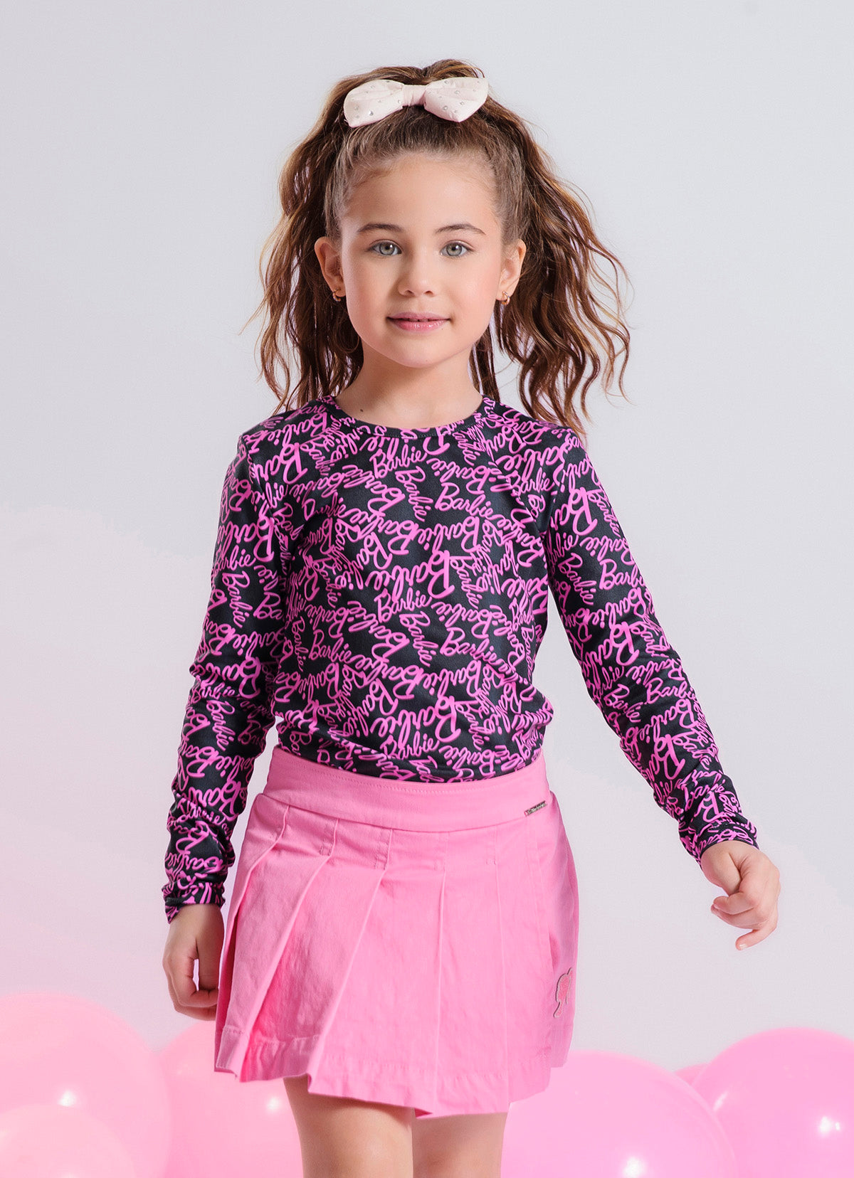 Blusa Light Estampada Barbie X Pituchinhus