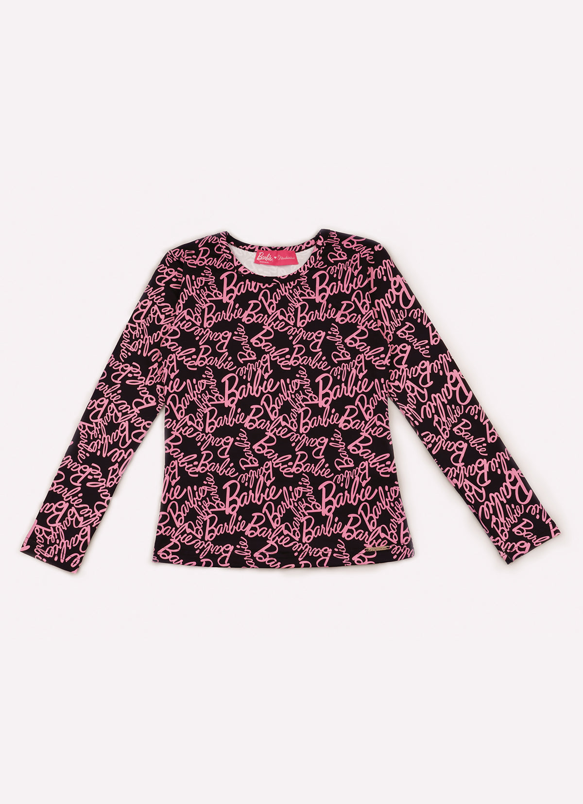 Blusa Light Estampada Barbie X Pituchinhus