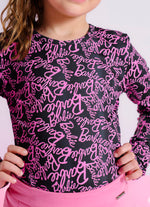 Blusa Light Estampada Barbie X Pituchinhus
