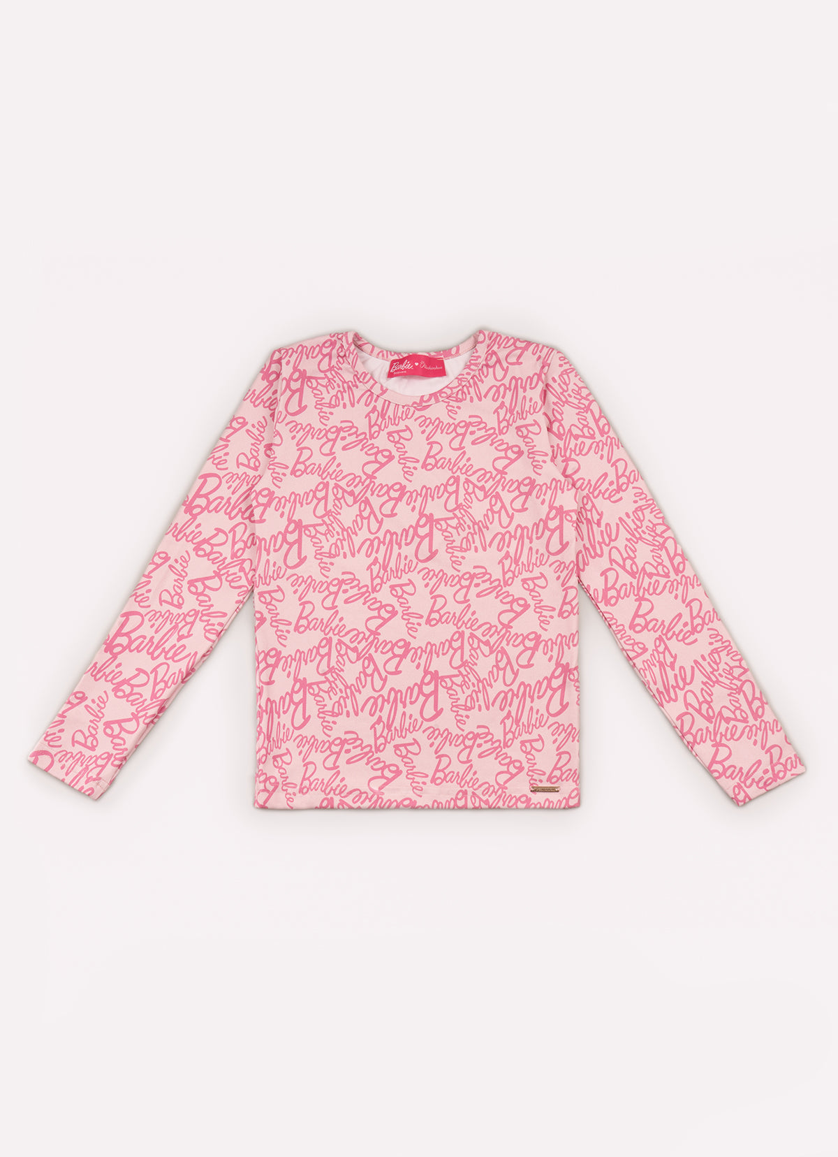 Blusa Light Estampada Barbie X Pituchinhus