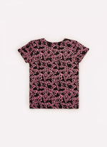 Blusa Light Manga Curta Estampada Barbie X Pituchinhus