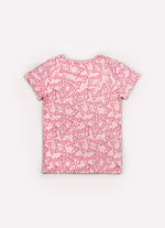 Blusa Light Manga Curta Estampada Barbie X Pituchinhus