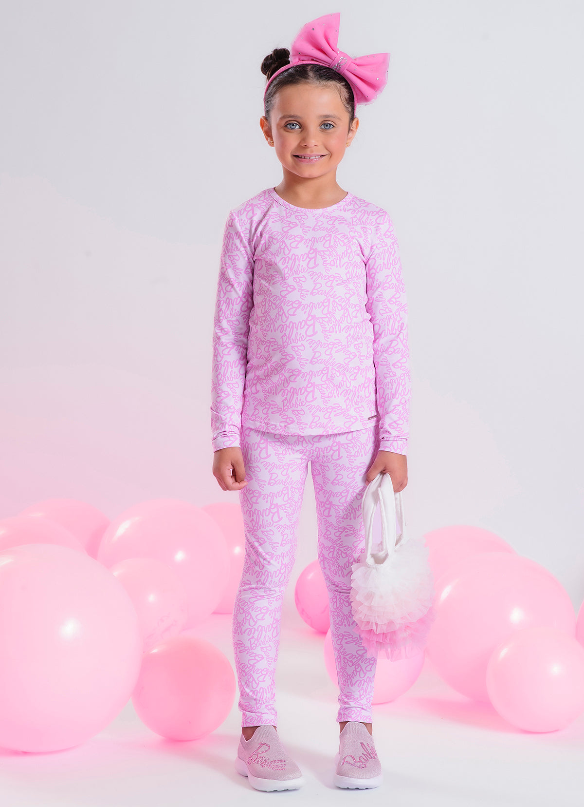 Legging Light Estampa Barbie X Pituchinhus