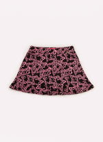 Saia Short Light Estampa Barbie X Pituchinhus