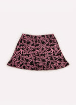 Saia Short Light Estampa Barbie X Pituchinhus