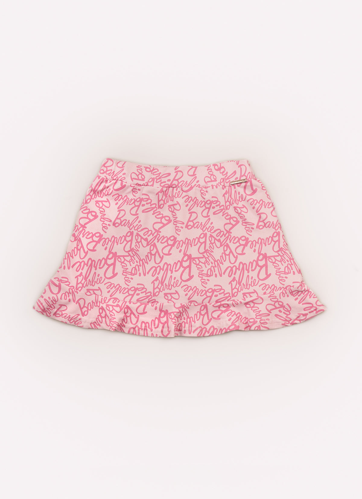 Saia Short Light Estampa Barbie X Pituchinhus